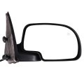 Right Side Mirror For Chevy Tahoe And Gmc Yukon Power Adjustment Manual Folding Heated Black Gm1321247 