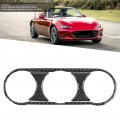 Fydun Air Conditioning Panel Cover Sticker Carbon Fiber 3pcs Central Control Trim Fit For Mazda Mxa 5 Roadster Nd 2016a 2020