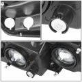 Auto Dynasty Smoked Housing Amber Corner Headlight Lamps Tool Kit Compatible With Jeep Grand Cherokee Wj 99-04