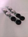 Bmw 82 12 0 440 441 License Plate Frame Finishing Caps-satin Finish 