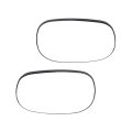 Mirror Glass Pair For Dodge B1500 B2500 B3500 1998 Driver And Passenger Side Non Heated Without Turn Signal Blind Spot 