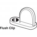 Make-2-fit Pl 14404 Flush Diecast Screen Clip Mill 100 Pack