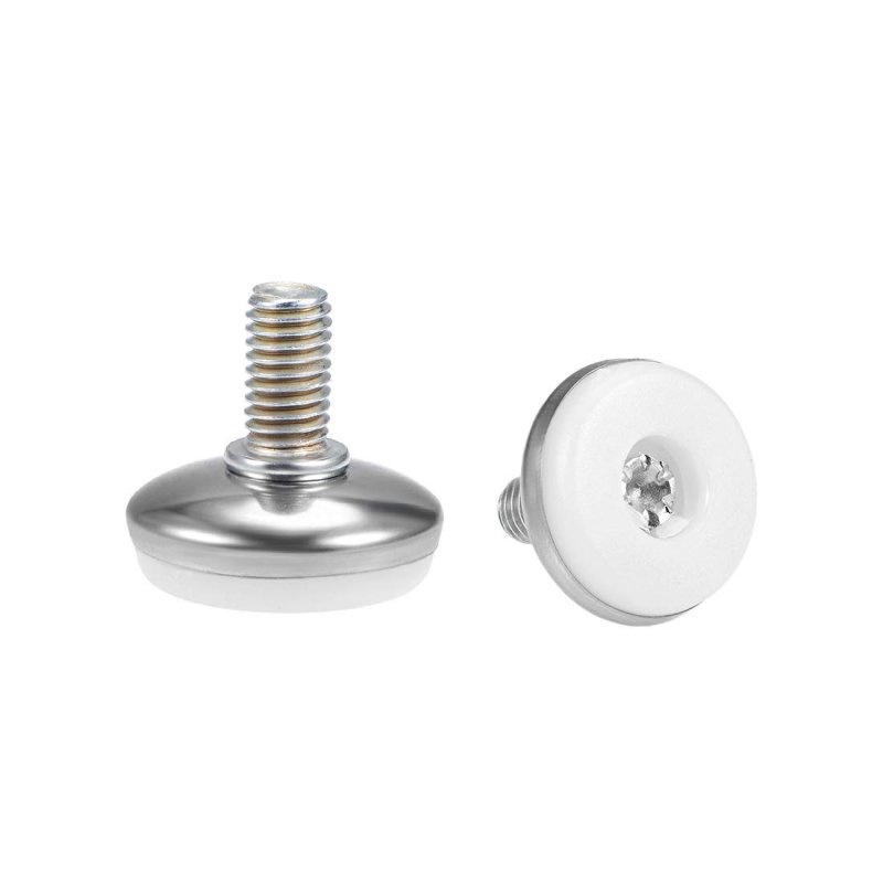 Furniture Levelers 12mm To 17mm Adjustable Height M8 X15mm Threaded 4pcs