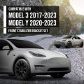 Front Stabilizer Buckle Balance Bar Bracket Set For Tesla Model 3 2017-2023 Fit Y 2020-2023-00-a 1188383 00 A Silver