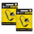 Niche 2pk Xenon Fog Light Bulb For 2000-2019 Polaris Xc Sp Xcr Pro X R Dragon Assault Indy 120