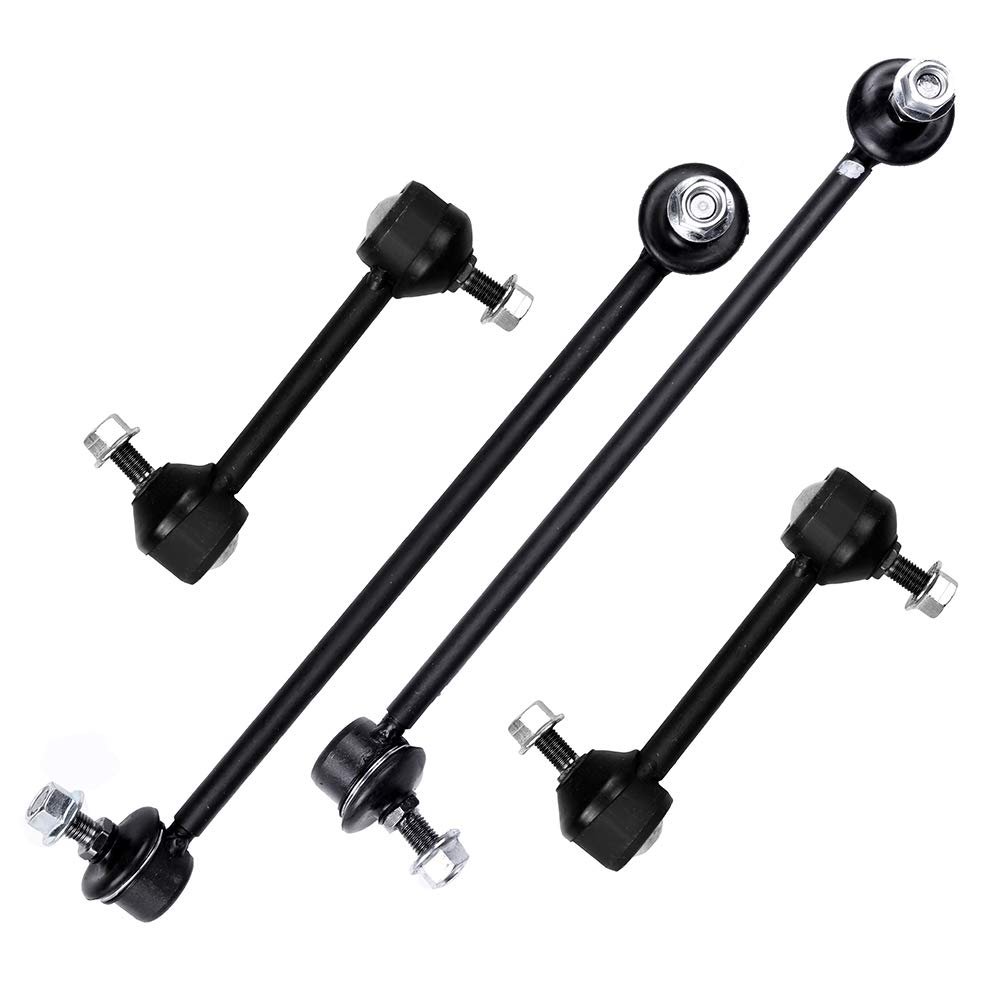 4pc Stabilizer Bar Link Kit K80508 K80509 K90360 For Hyundai Tiburon 2003 2008 Front And Rear Sway End Links