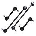 4pc Stabilizer Bar Link Kit K80508 K80509 K90360 For Hyundai Tiburon 2003 2008 Front And Rear Sway End Links 