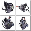 Gxywady Carburetor 24mm Carb Replacement For Gy6 150cc Scooter Moped Atv