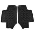 Rubber Car Floor Mat Pair Non Slip Rear Seat Pad Fits Jk 2 Doors 2007-2017 