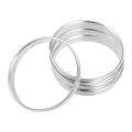 4pcs Od 72 6mm To Id 70 Aluminium Alloy Car Hub Centric Rings Wheel Bore Center Spacer 