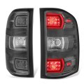 Auto Dynasty Led Tail Light Assembly Rear Taillamp With Brake Side Marker For 2007-2014 Chevy Silverado 1500 2500 3500 Hd 