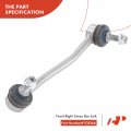 A-premium Set Of 6 Front Sway Bar Link Inner Outer Tie Rod End Compatible With Tesla Model S 2012-2016