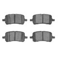 Disc Brake Pads For Pontiac G5 2007 2008 Front Low Metallic Mechanical Pad Wear Sensor 2 34 In Height 4 68 Width 