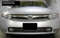 312 Motoring Fits Honda Civic 2006-2009 Chrome Grille Grill Kit 2007 2008 06 07 08 09 Hybrid Si Ex Lx Dx