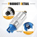 X Autohaux Fuel Cut-off Shut Off Solenoid Valve 12v 7167-620c For Perkins Mitsubishi Caterpillar