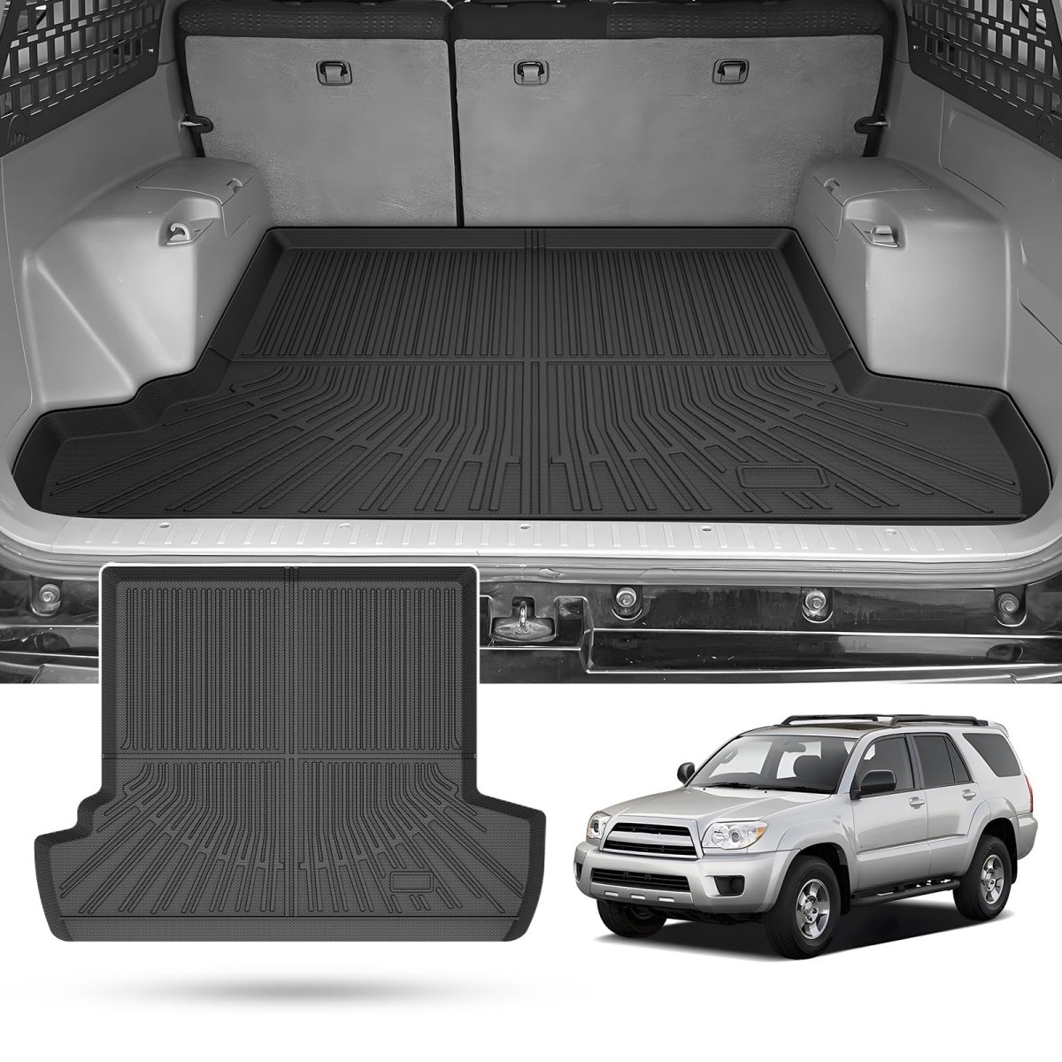 4runner Cargo Liner Trunk Mat For Toyota 2003-2009 All Weathergo Accessories Heavy Duty Car Mats Caer Cargo Liner Trunk Mat For