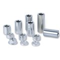 11pcs M12 Axle Bushing Spacer Set In Steel For Motorcycle 12mm 1 2 Id X 3 4 Od Mh-m12-spacer-22pcs 