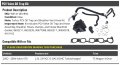 Pcv Trap And Breather Vent Hose Kit Compatible With 2002-2004 Volvo V70 T5 Wagon 2 3l Turbo