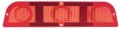 Polaris Tail Light Lens For Turbo Iq And Dragon 2008 To 2012 Snowmobile Part 54-0411 Red Waterproof Front 