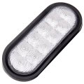 10 Led Oval Trailer Tail Lights Waterproof Clear Side Marker Clearance For Truck Rv And Pickup Universal Surface Mount Assembly 