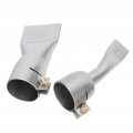 2pcs Flat Welding Nozzle 20mm Stainless Steel 40mm Weld Plastic Welder Tip Tool
