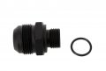 22703 Aluminum An Fitting 16 Male To 10 O Ring Adapter Black 
