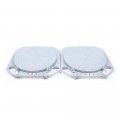 Tbvechi 5ton Wheel Alignment Turn Plates Car Truck Front End Tool 1 Pair Magnesium Alloy 360a Rotating Turntables 