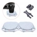 Tbvechi 5ton Wheel Alignment Turn Plates Car Truck Front End Tool 1 Pair Magnesium Alloy 360a Rotating Turntables