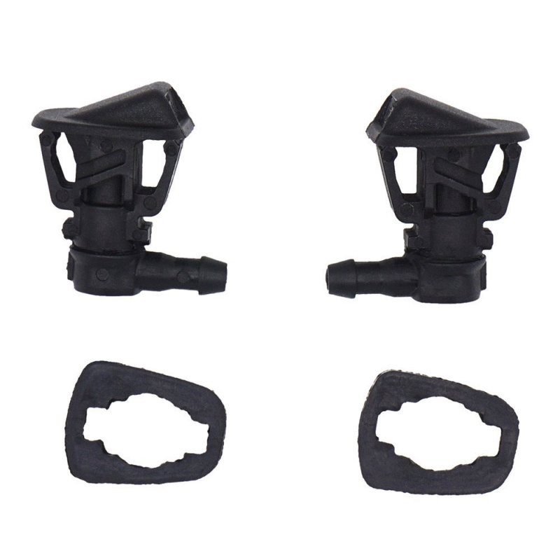 2 Windshield Washer Nozzle Kit For013 2014 2015 2016 2017 Jeep Wrangler Replacement 68164356ab 2 Pack With Rubber Gaskets