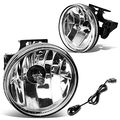 Dodge Ram Sport Package Pair Of Bumper Driving Fog Light Wiring Kit Switch Clear Lens