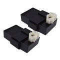 Waltyotur 2pcs Motorcycle Cdi Igniter Box 30410-ms8-610 Replacement For Honda Xl600 V Transalp 89-96 Africa Twin 88-90 With