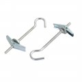 Uxcell 10pcs M4x90mm Carbong Steel Toggle Anchor Eye Screw Hook Washer Nut Assortment
