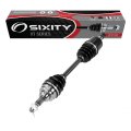 Sixity Xt Front Left Axle For Honda Trx400fa Rancher At Trx400fga Gpscape 2004-2007 