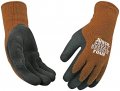 Kinco International 1787-xl Frost Breaker Work Gloves Thermal Latex Palm Brown Knit Xl Quantity 6 