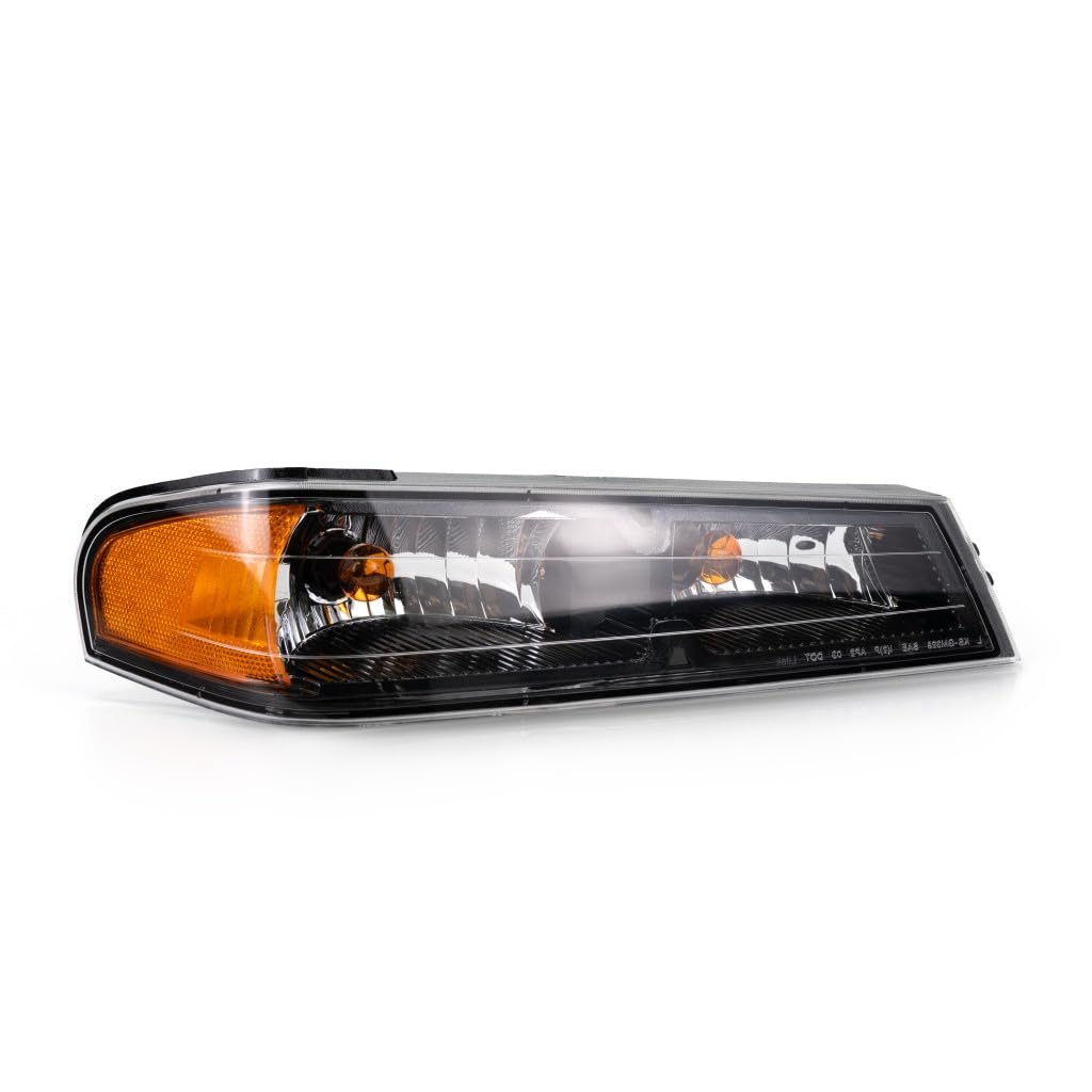 Turn Signal Parking Light Assembly Passenger Side For Chevy Colorado 2004 2012 Front Clear And Amber Lens Replaces Gm2521189