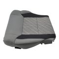 Cloth Front Driver Side Bottom Seat Cover Gray-black Replacement For Tundra 2014-2021 