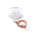 Uxcell 2pcs 24byj48 Dc 5v Reduction Stepper Motor Micro Reducer 4-phase 5-wire 1 64 Rate