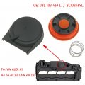 Hwatps Pcv Valve Cover For Audi A1 A2 A3 A4 Q5 Vw Beetle Eos Golf Jetta Passat 2 0l 03l103469r 03l103469 03l103469l 03l103469k