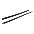 4pcs Window Sweep Weatherstrip Felt Seal Kit Replacement For Corvette 1990 1991 1992 1993 1994 1995 1996 Kg2075 Black Rubber