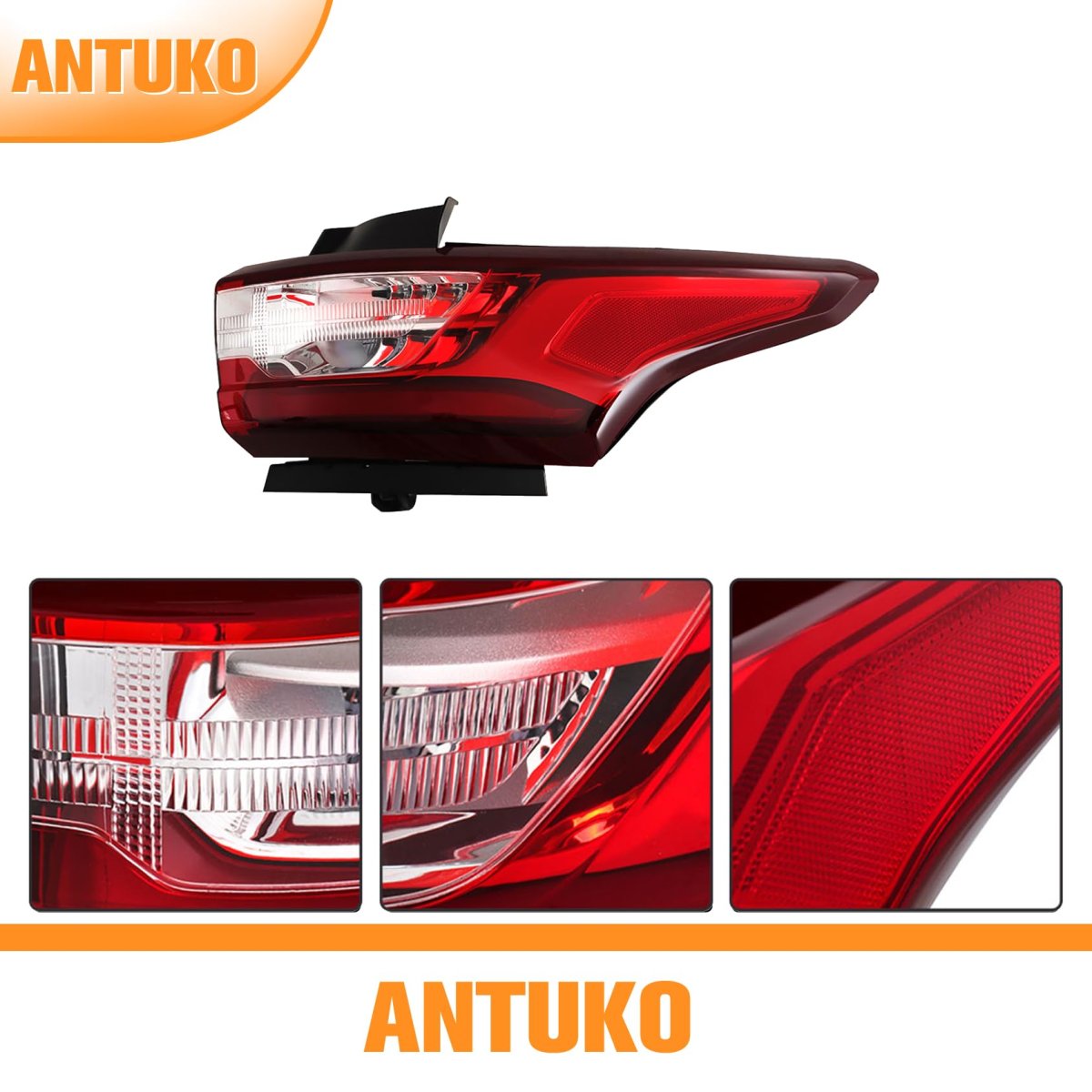 Tail Light Assembly Replacement For Tra-verse 2018 2019 2020 Passenger Side Right Rear Part Number 84618032 Red Led Waterproof