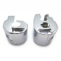 Httmt Mt265-003- Chrome Switch Housing Cover Compatible With 1999-2012 Xvs V-star 1100 Classic And Silverado Xvs1100