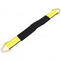 Ocpty Heavy Duty 2 X 18 Axle Straps Car Hauler Trailer Tie Down Wheel Strap W D Ring Pack Of 4