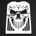 Fengren Chrome Steel Radiator Cover Grill Guard Tank Cooler Cap For Kawasaki Vulcan Vn1500 Vn1600 Mean Streak 2002-2008 Vn 1500