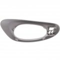 Chevy Trailblazer Door Handle Trim 2002 03 04 05 06 07 08 2009 Driver Side Front Inside Textured Gray Bezel Only W Hole