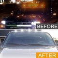 Winetis White Torpedo Cab Marker Lights Chrome Truck Roof Top Clearance Running Replacement For Trailer Compatible With