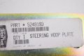 Polaris Snowmobile Steering Hoop Plate Genuine Oem Part Qty 1