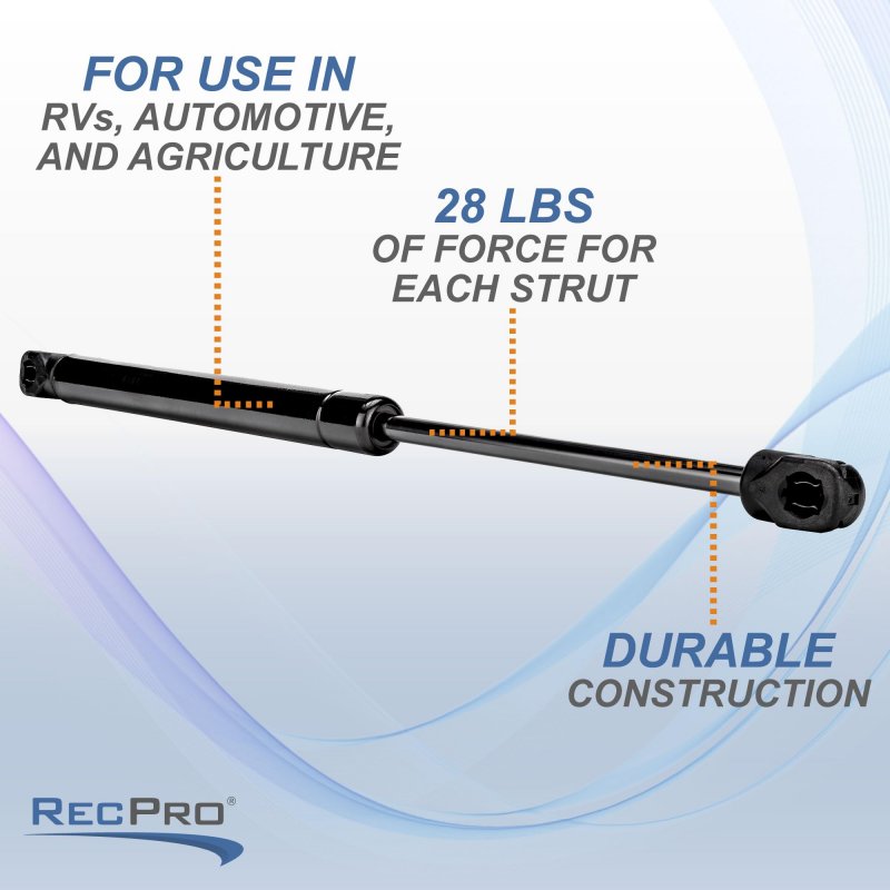 Rv Gas Strut 17 And 28 Lbs Automotive Agricultural Uses Suspa C16-02622 2