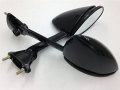 Httmt Mt328-bk Compatible With Kawasak Zzr-1400 Zzr 1400 Zx-14 Zx14 2006-2016 Mirrors 2007-2009