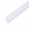 Uxcell Frameless Glass Shower Door Sweep Bottom Side Seal Strip With 1 4-inch Drip Rail X 27 56-inch Length