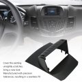 Dash Mounting Kits Fydun 9 Inch 2 Din Black Plastic Audio Stereo Fascia Navigation Frame For Ford Fiesta 2009a 2014